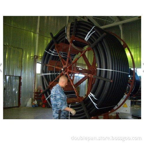 PE pipe winder
